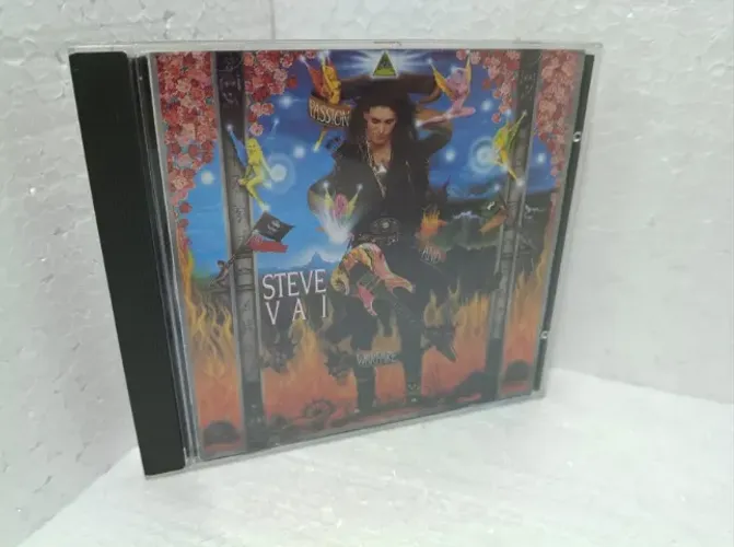 CD Steve Vai - Passion And Warfare (1990) Relativity Records (Importado USA)