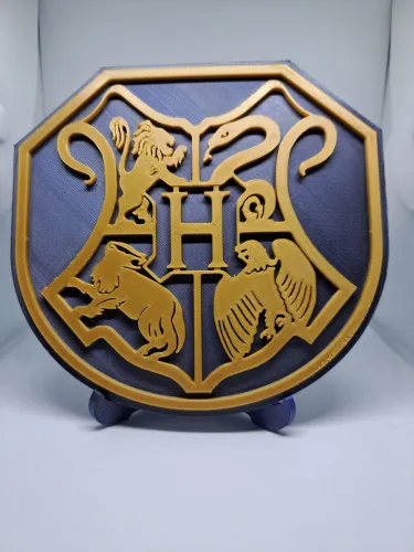 Brasao escola de Magia Harry Potter 3D print 