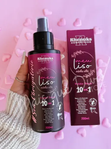Spray Protetor Térmico 10 em 1 Capilar Meu liso Minha Vida 200ml
