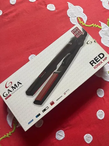 PRANCHA GAMA RED IONIX HP. USADA MAS BEM CONSERVADA