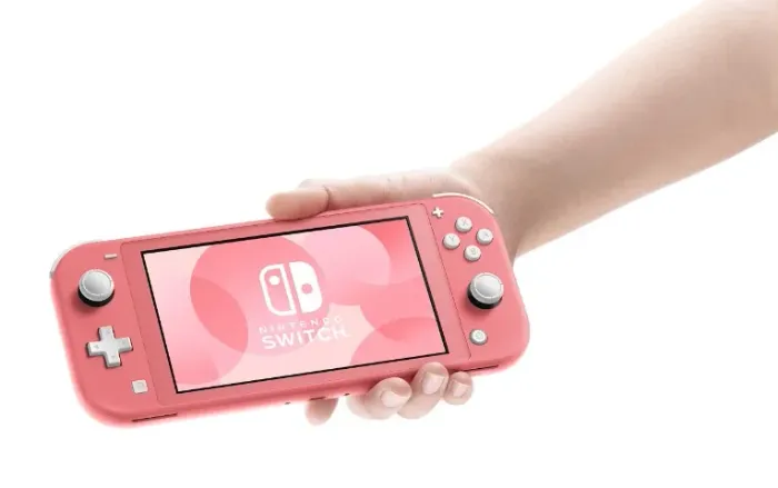 Switch Lite Rosa - Semi novo