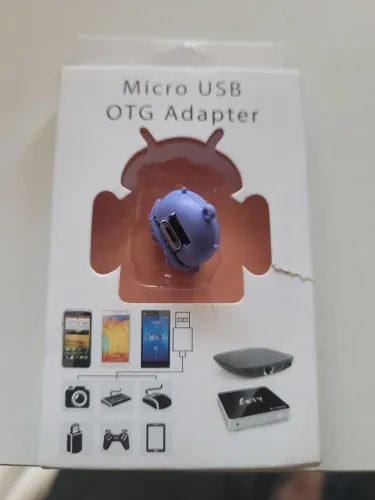 Adaptador otg microusb celular tablet etc