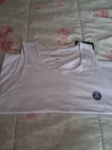 Camiseta PSG Paris Branca - Tamanho XL