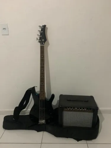 Kit completo Baixo Golden + amplificador