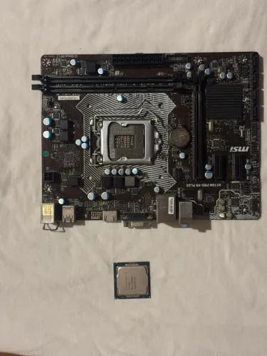 Vendo kit processador e placa mae