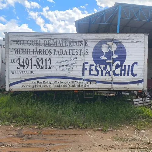 Baú de alumínio Carga Seca