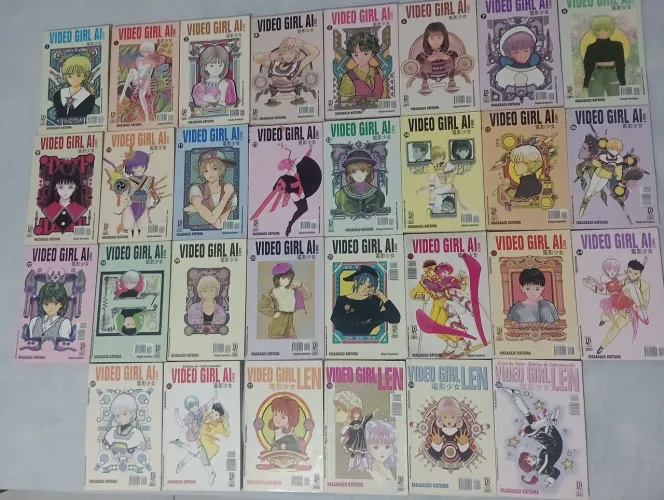 Vídeo Girl Aí mangá coleção completa 