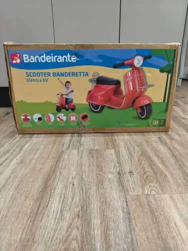Scooter Banderetta Elétrica 6v - Nova