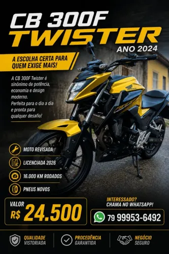VENDO CB 300F TWISTER