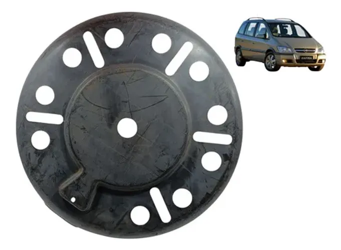 Capa Suporte Estepe Gm Zafira Preto Geométrico