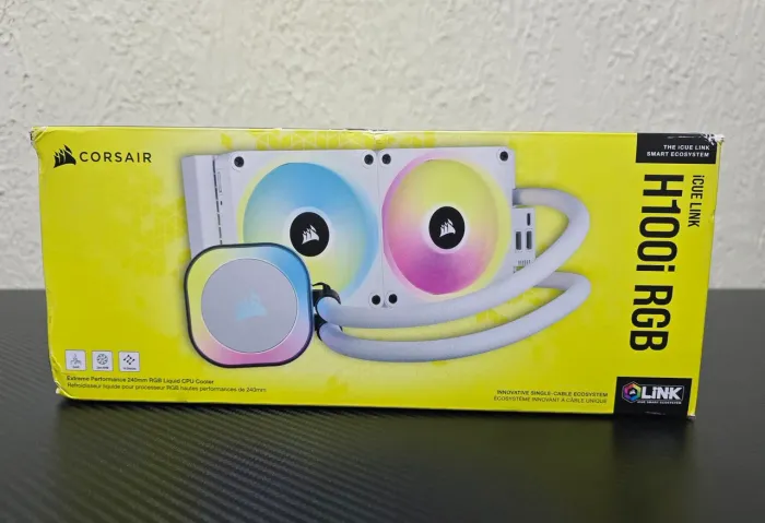 Water Cooler Corsair H100i iCue Link - 03 ANOS DE GARANTIA