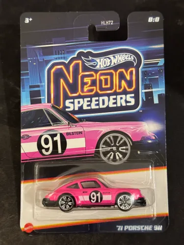 Hot Wheels Neon Speeders 71 Porsche 911