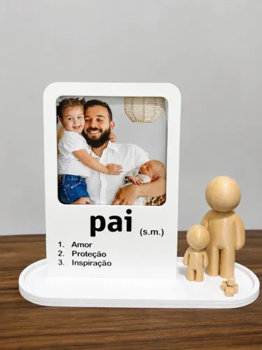 Porta retrato dia dos pais