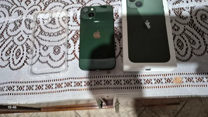 Venda ou troca leia iphone 13 128 giga todo original bateria 87%