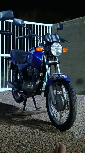 Cg 150 azul vendo ou troco por algo do interesse