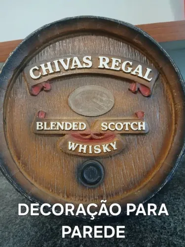 Decoração de Parede Chivas Regal - Decoração de Parede Estilo Rústico