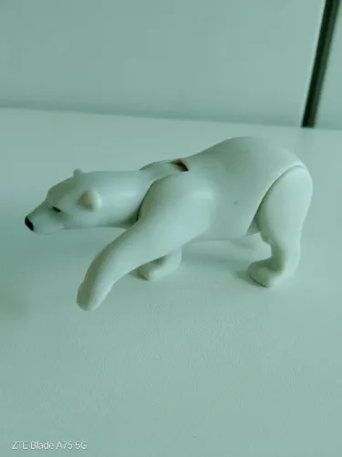 Playmobil Urso polar coleção Wiltopia Mc Donald's importado da Espanha 