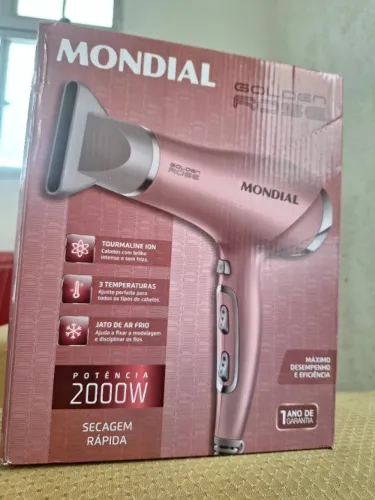 Secador Mondial Golden Rose