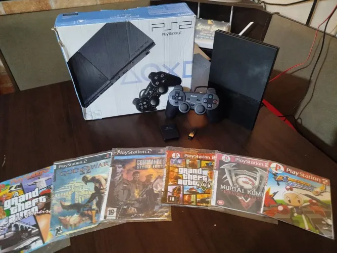 PS2 Playstation 2 com Caixa Original