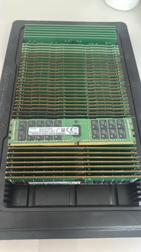 Memória RAM Samsung 32GB DDR4 ECC RDIMM 2400MHz para Servidor xeon x99 100% testado