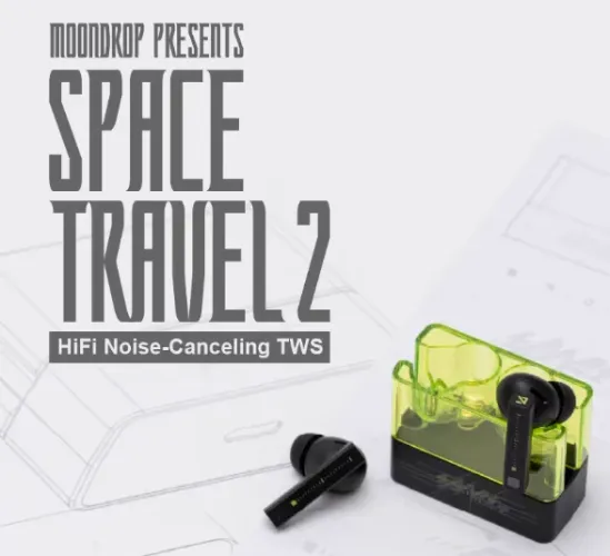 Fone De Ouvido Moondrop Space Travel 2 Anc Ativ