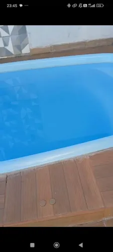 Piscina com a bomba - 15 mil litros