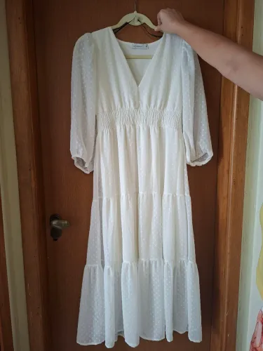 Vestido branco tamanho M