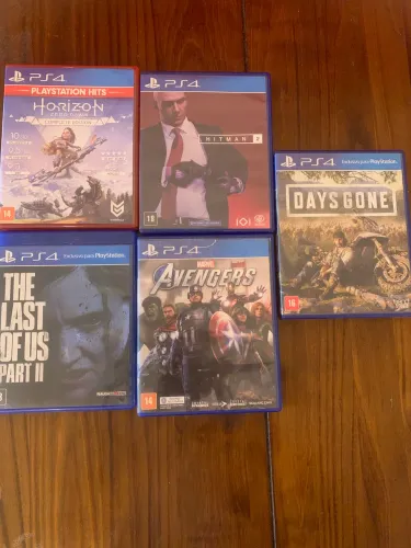Jogos ps4 - venda - valores na descrição
