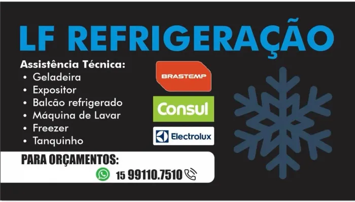 Consertos de máquina de lavar e geladeiras