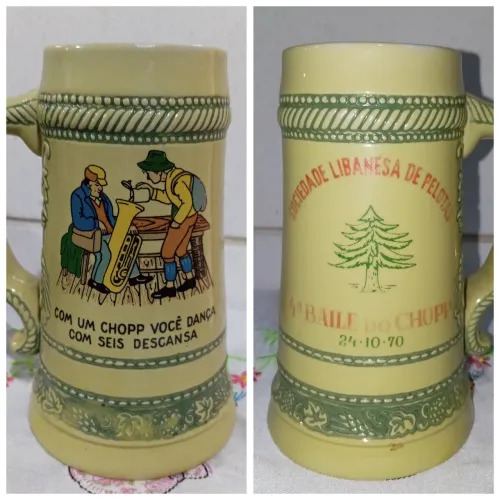 Canecos de chopp 1970