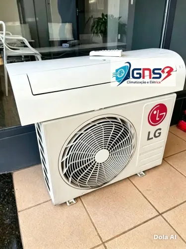 Ar condicionado seminovo com instalação inclusa