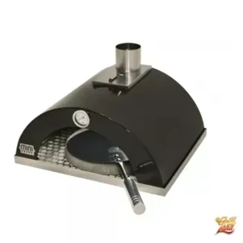 forno para churrasqueira mini peppe - black edition