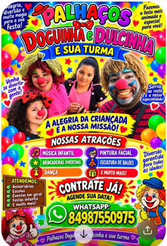 Palhaço Douguinha e Dulcinha e sua turma