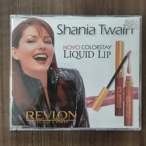 CD Single Shania Twain - Revlon - Feel Like A Woman! *raridade