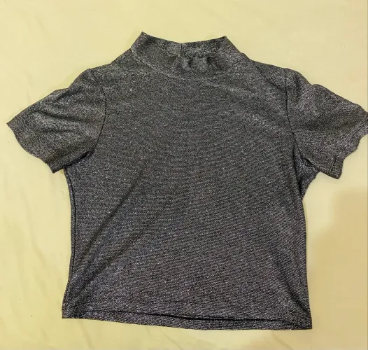 Blusa Polo Manga Curta Mescla ?