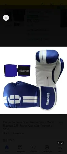 Kit Muay Thai One Sport 16oz