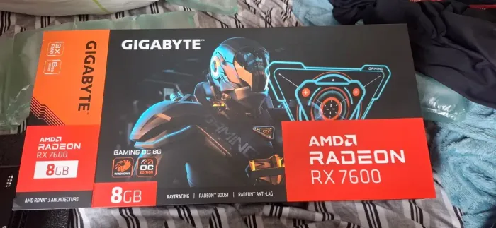 PLACA DE VIDEO RX 7600 8GB GIGABYTE