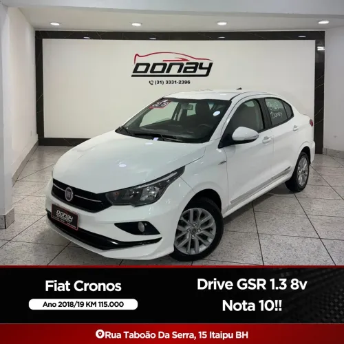 Fiat Cronos Drive GSR 1.3 8V Flex 2019