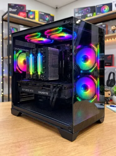 PC Gamer RYZEN 9 3900X + B550M TUF + RTX 3060 + 24GB RAM + SSD 256 + HD 1TB + Fonte 850W