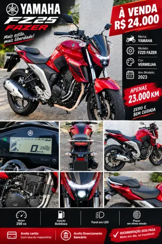 Yamaha Fazer Fz15 150 Flex 2023