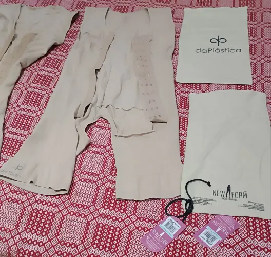 Cintas cirúrgica, abdominoplastia e meia