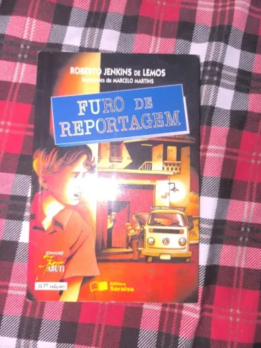 Livro - Furo de Reportagem - Editora Saraiva - Coleção Jabuti