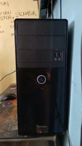 CPU 1150 core i3 4160 memoria 12gb ddr3 hd 1 tera fonte 500w aceito cartão