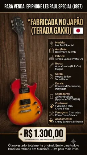 Epiphone especial 2 made in Japan