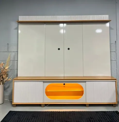 RACK E PAINEL MAIA SUPORTA TVS DE ATÉ 75 NOVO PRONTA ENTREGA