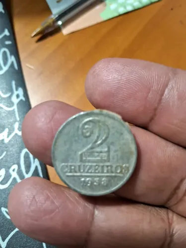 Moeda Antiga 2 Cruzeiros - 1958