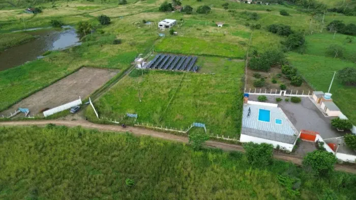 Terreno Rural Plano e Cercado (27m x 50m) - Ideal Para Usina Solar! 