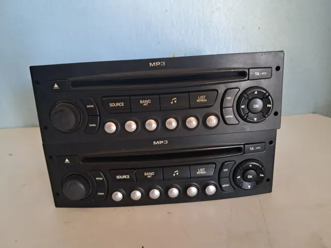 Rádio CD player Citroen C4 2007/2011