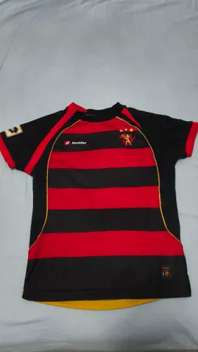 CAMISA FEMININA SPORT RECIFE LOTTO ORIGINAL - VINTAGE - Nº 10 - COLECIONADOR
