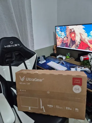 Monitor LG UltraGearTM 24G411A-B 24",FHD, 144Hz, 1ms (MBR), NVIDIA G-SYNC, AMD FreeSync, H